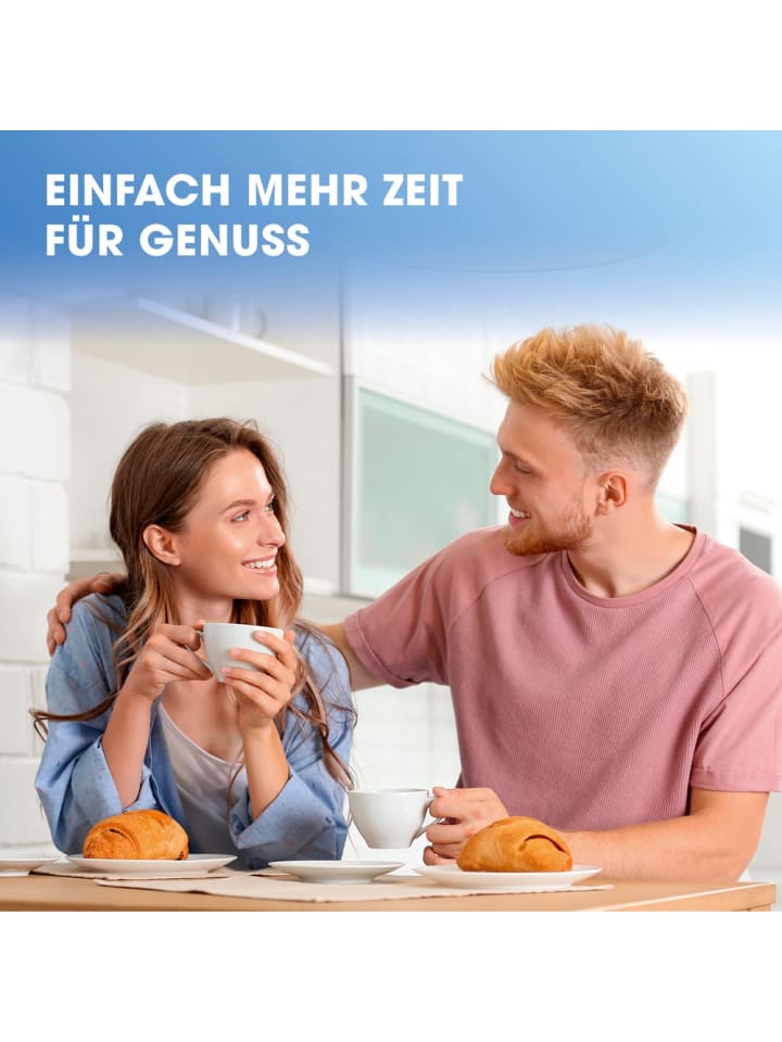 Gourmetmaxx GOURMETmaxx Glas-Wasserkocher LED 1,7l 2200W Edelstahl/schwarz kabellos günstig kaufen onesize