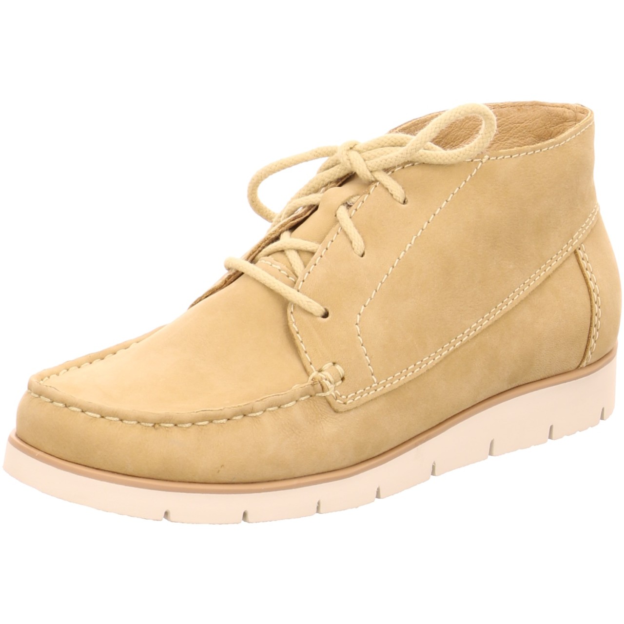 GABOR Schnür-Stiefeletten beige