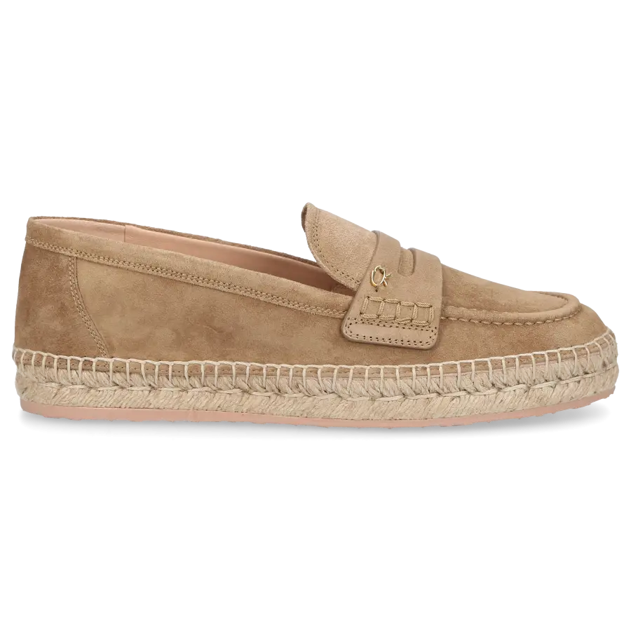 Gianvito Rossi - Espadrilles G25274 Veloursleder - beige