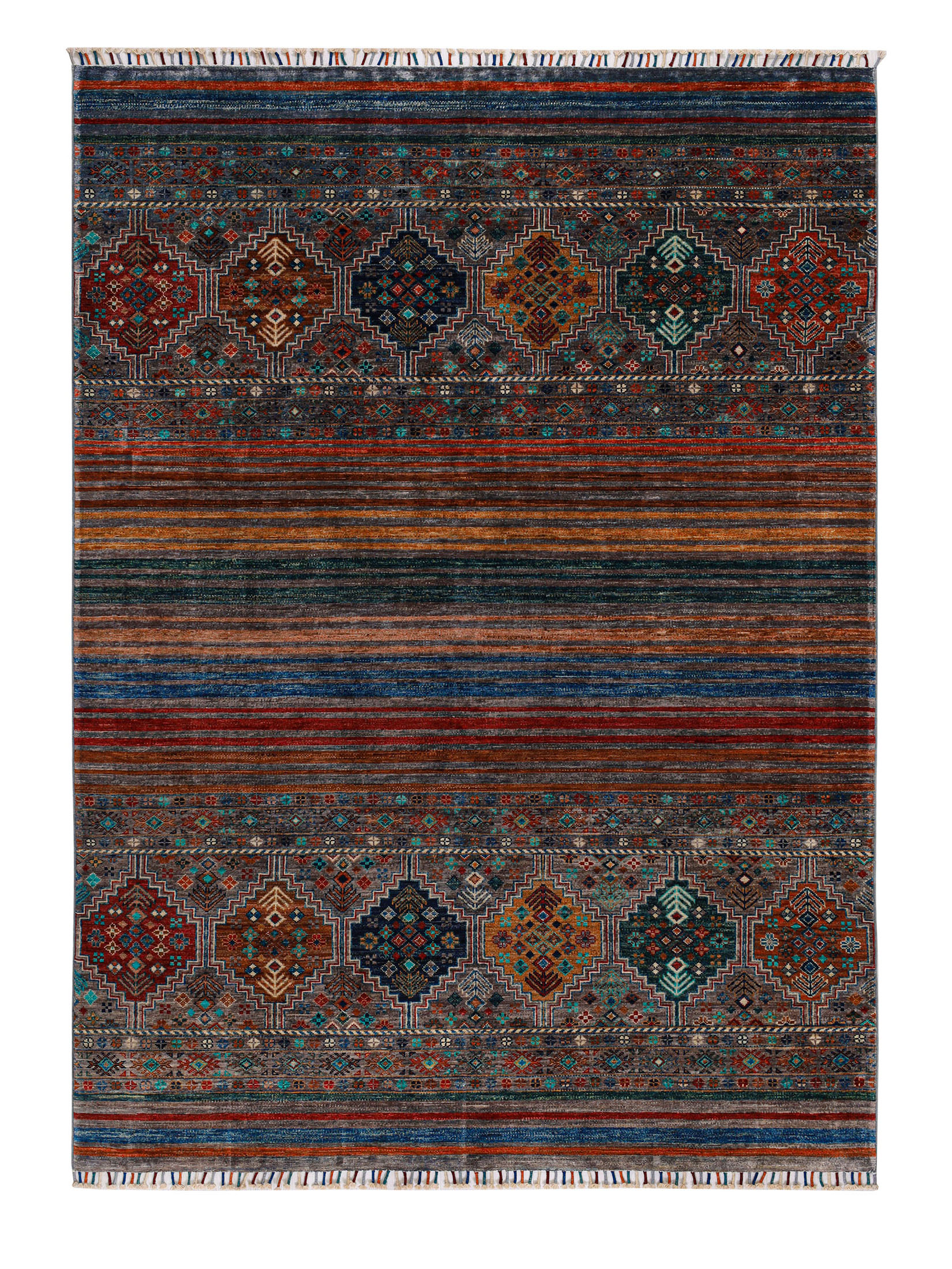 Chobi Schal ca. 173 x 243 cm, Unikat / Einzelstück
