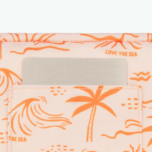 Small pink Saint Raphael fanny pack