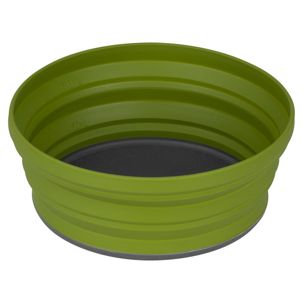 X-SET: 3-PCE   (X-MUG,X BOWL, X PLATE &  STORAGE POUCH) - Campinggeschirr