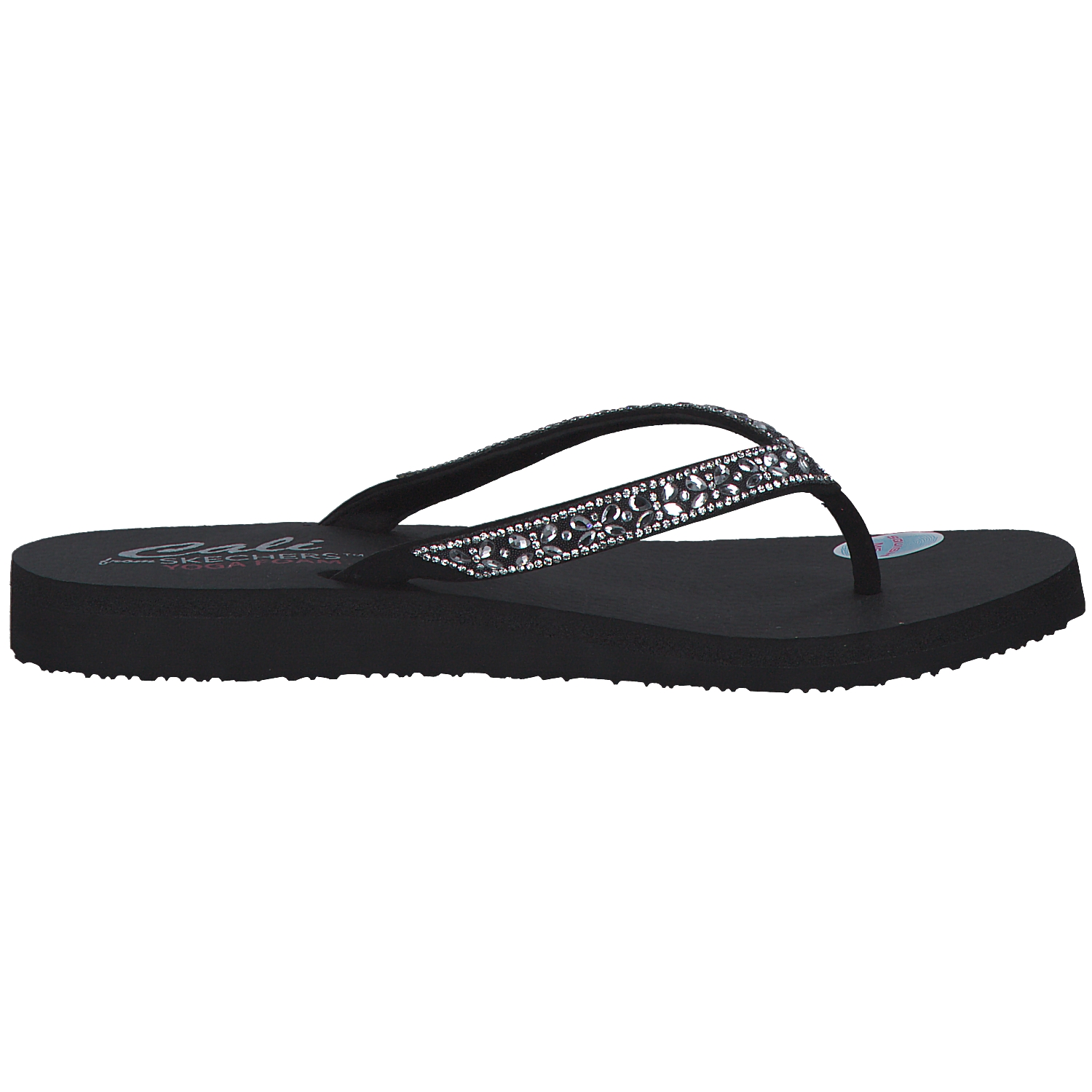 Skechers 119660, Badeschuhe, Damen, Schwarz