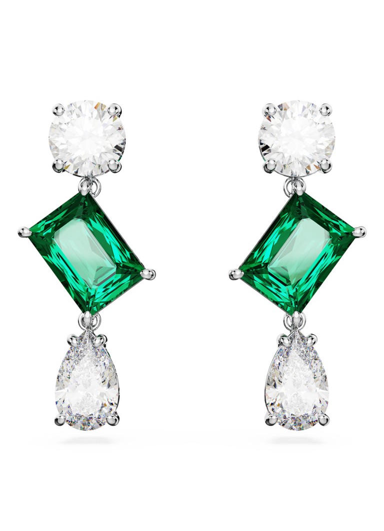 Swarovski Mesmera stud earrings with crystal