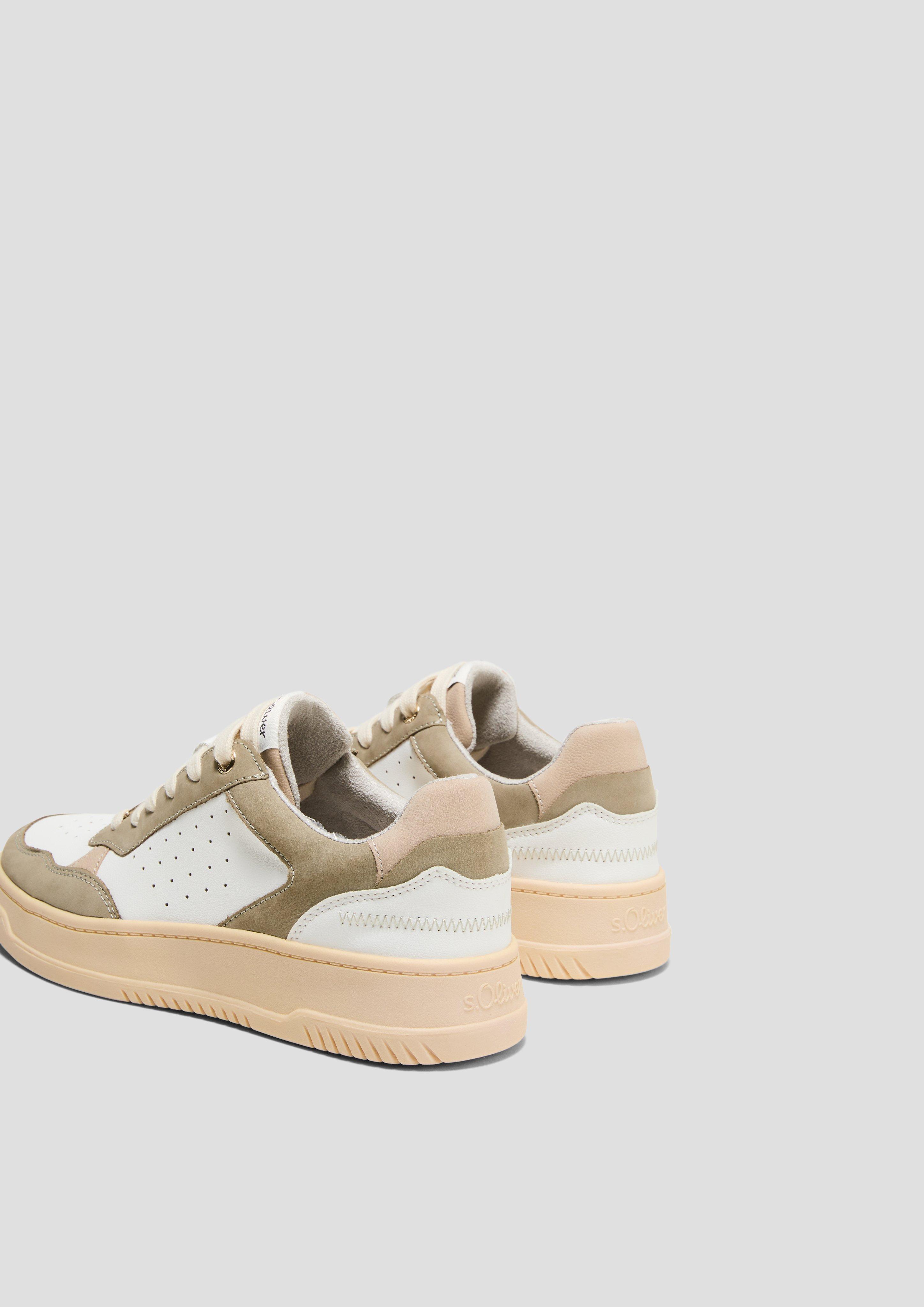 Sneaker in Colour-Blocking-Optik  6008835-708