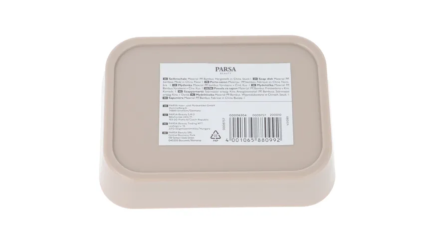 PARSA Beauty Seifenschale natur, beige
