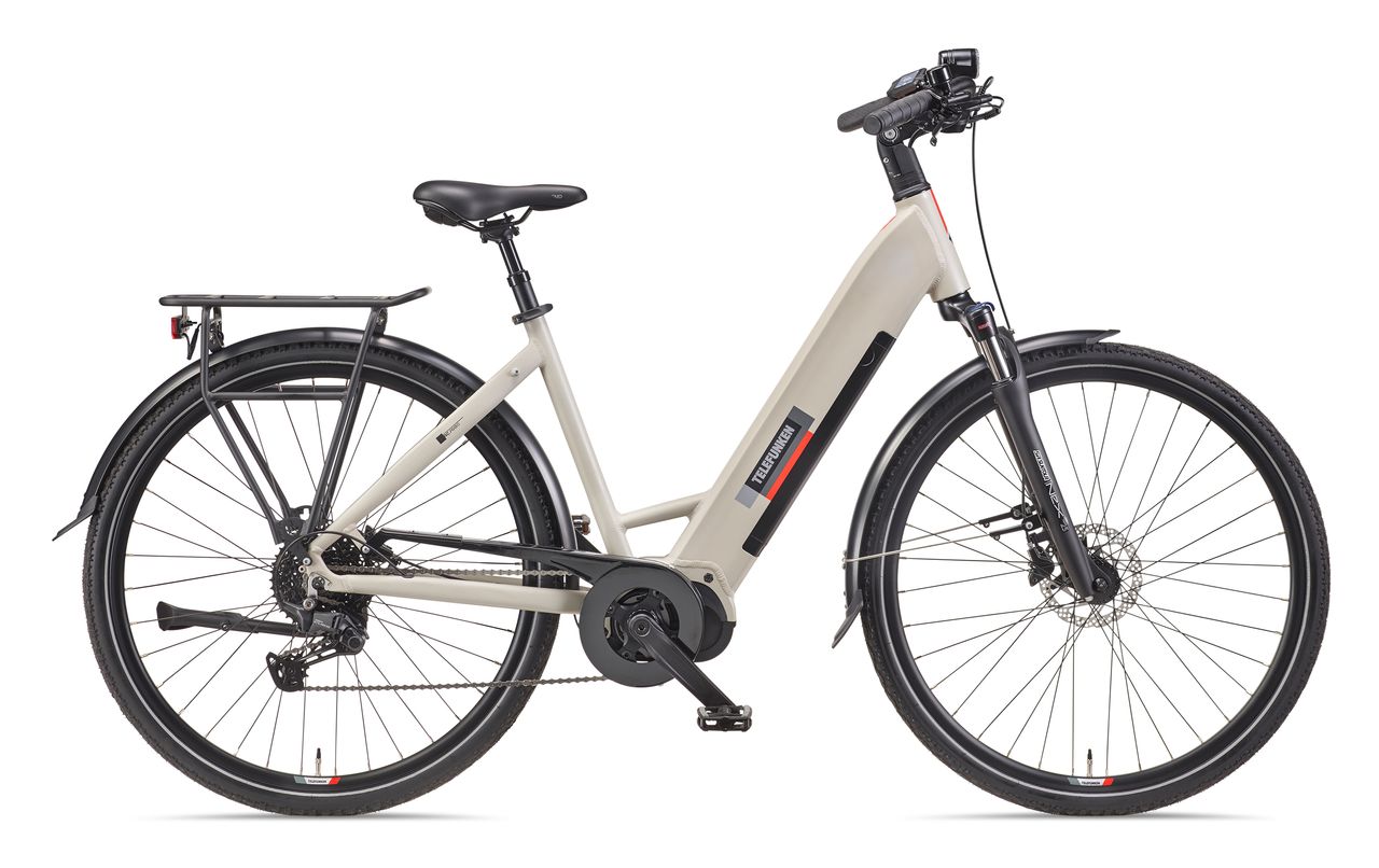 Telefunken City E-Bike Damen RC680 28 Zoll Mittelmotor 10-Gang Kettenschaltung