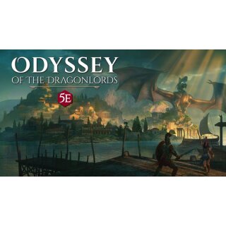Odyssey of the Dragonlords: Hardcover adventure book (EN)