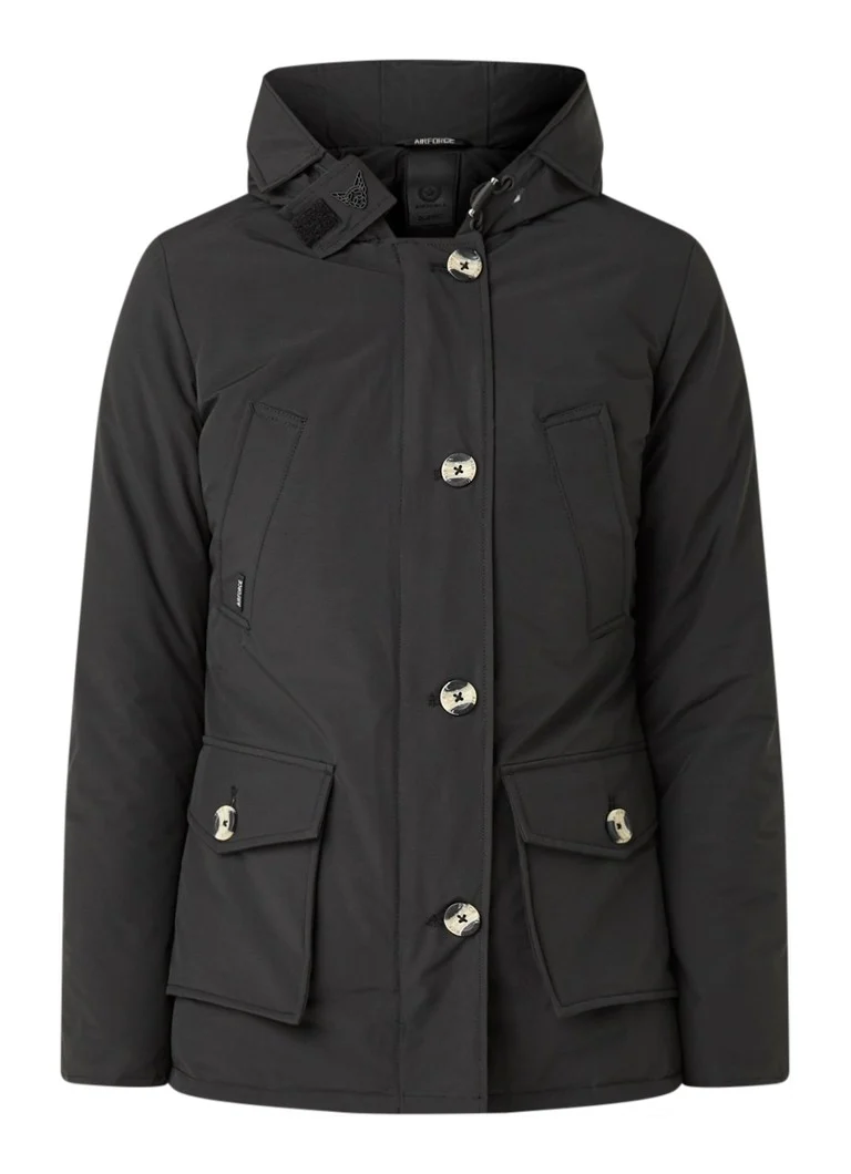 Airforce Hooded Padded Parka