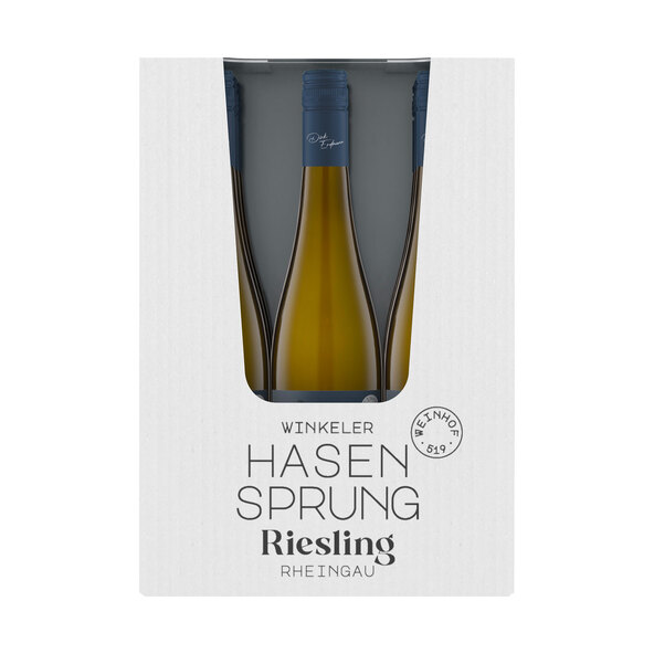 Riesling Rheingau QbA, 6 Flaschen à 0,75 l