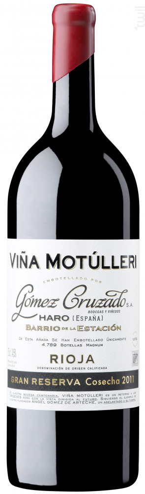 Vina Motulleri Gran Reserva Gomez Cruzado Vin Rouge●Rioja Alavesa 2011 150cl