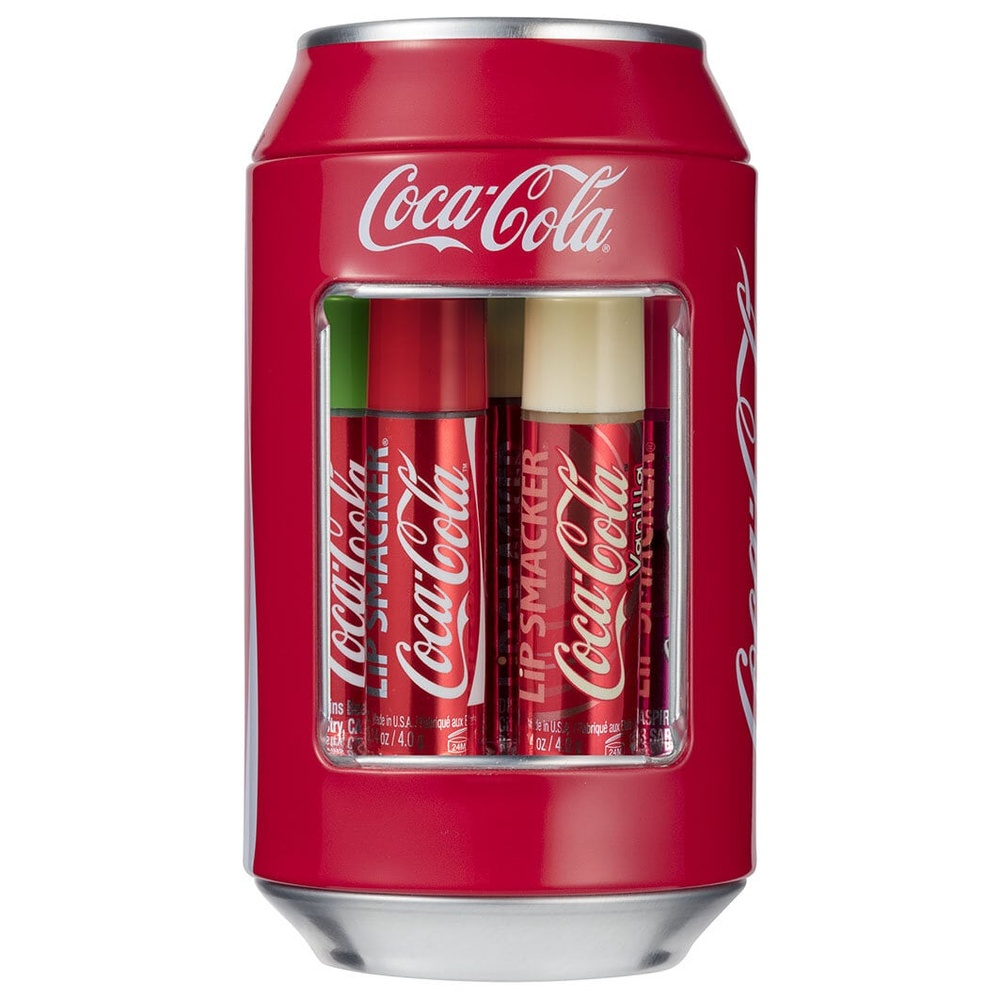 lip smacker Cannette Coca Cola 6 pcs assorties Baume à lèvres