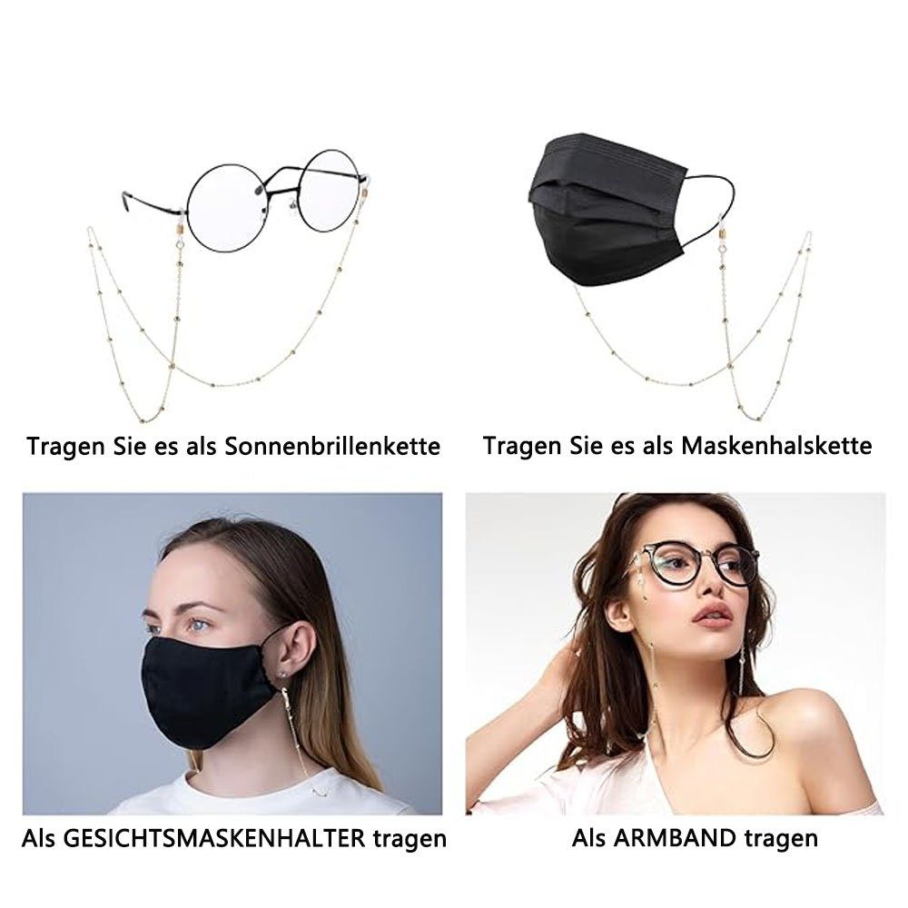 Sarfly Brillenkette Brillenketten, Lanyard, Brillenband