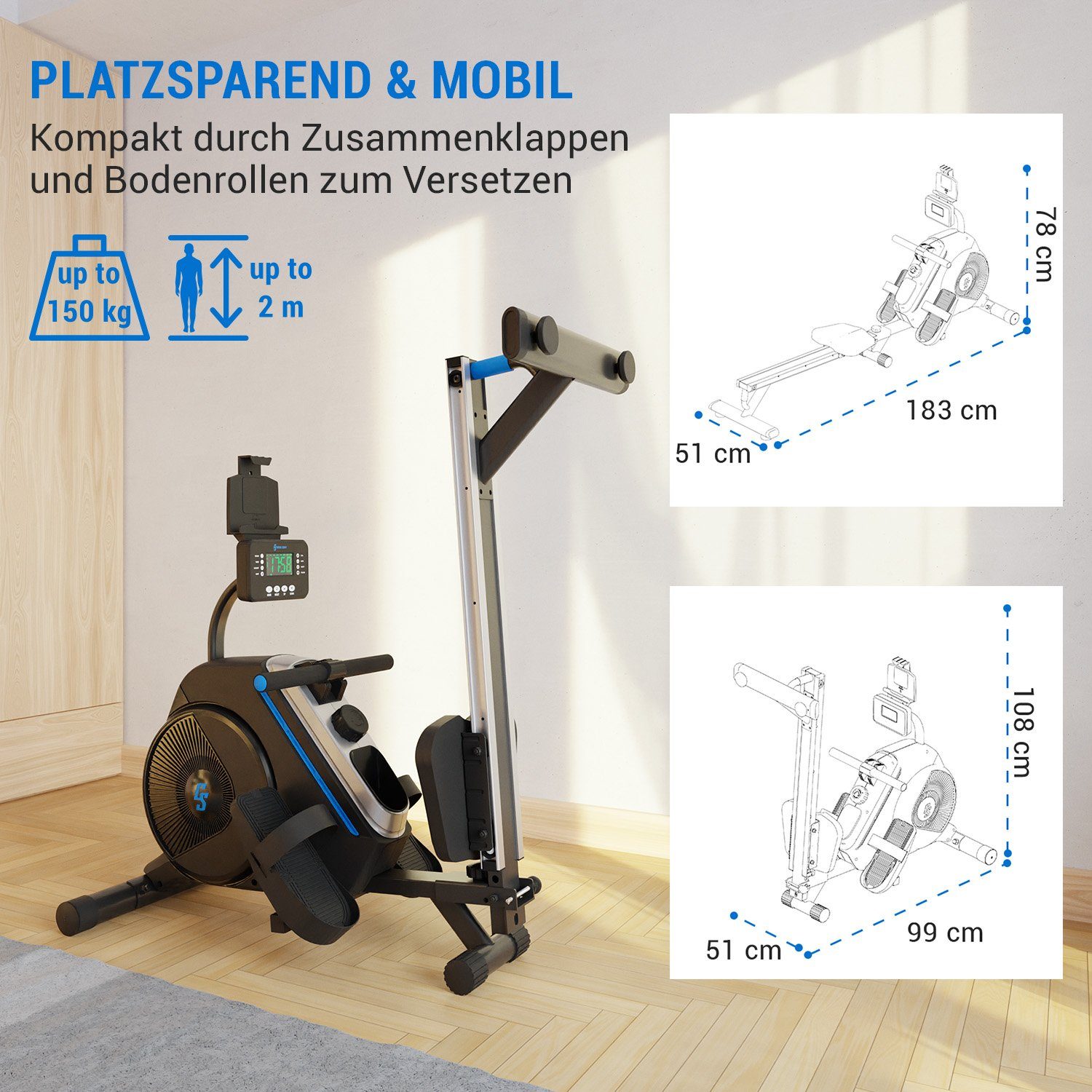 Capital Sports Rudermaschine