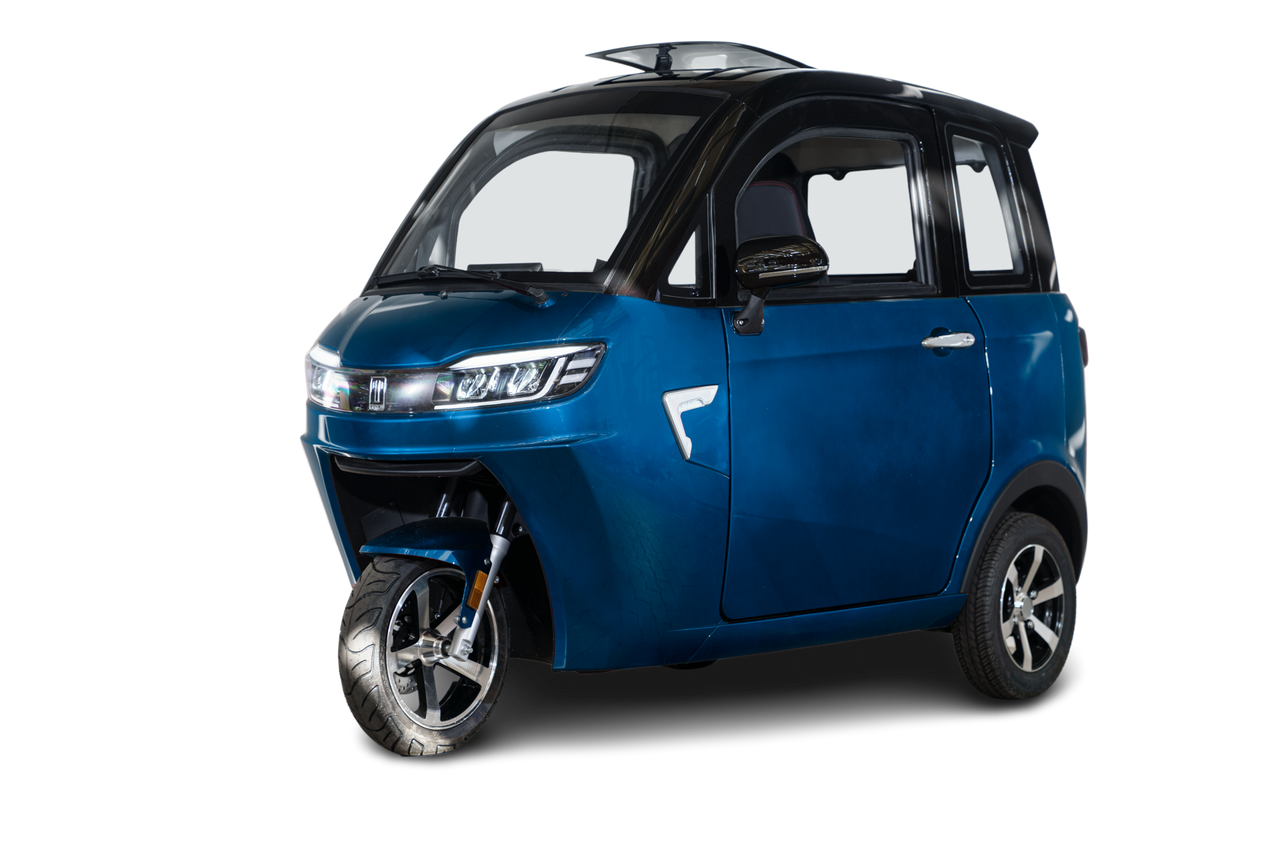 Stormborn V8 GT - 25 oder 45 km/h, Lithium-Akku, dunkelblaumetallic