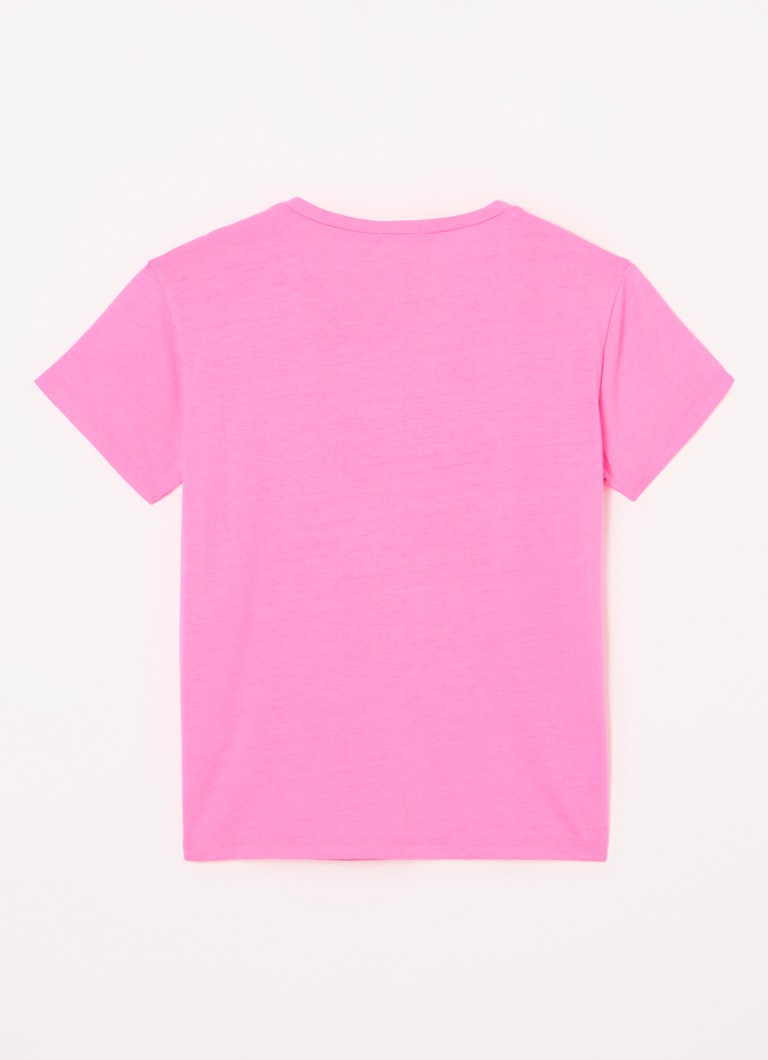Tricou Billieblush cu paiete și logo.