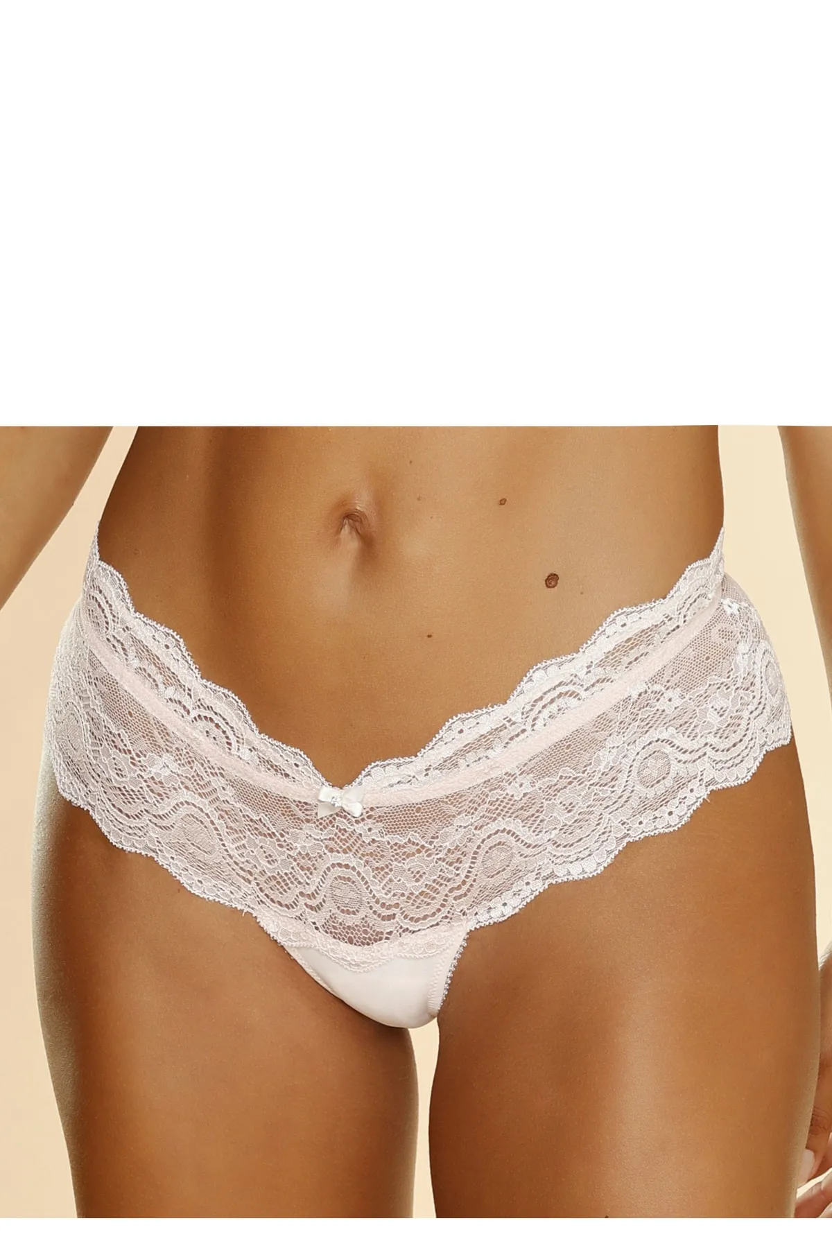 LASCANA  Unterhosen - Weiß - Unifarben