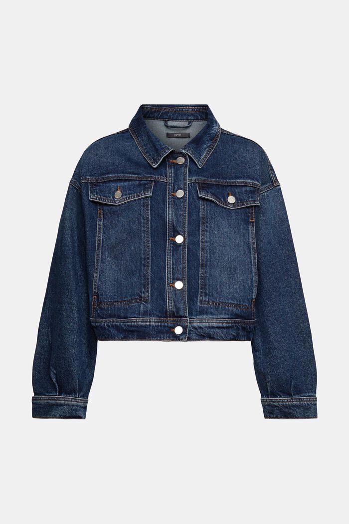 Cropped Jeansjacke