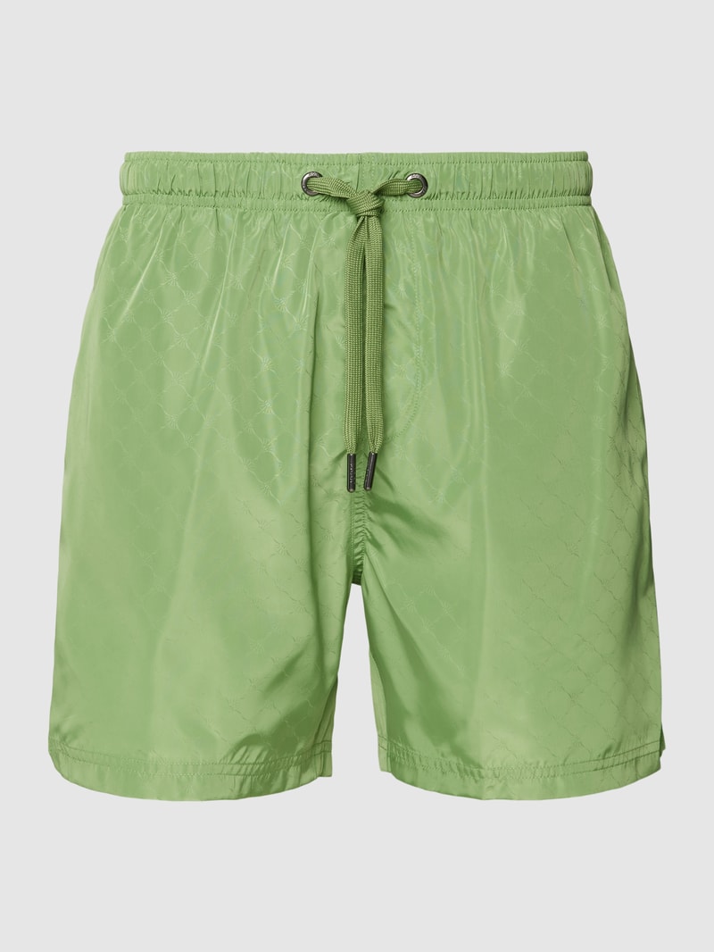 Badehose mit elastischem Bund in schilf