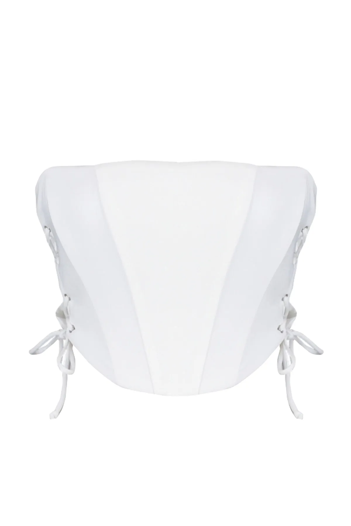 Trendyol Collection  Ecrufarbenes Bügel-Bustier zum Binden TPRSS22BS0026