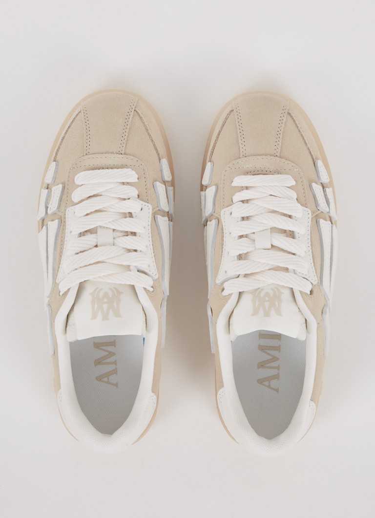 AMIRI  Pacific Bones sneaker van suède met leren details