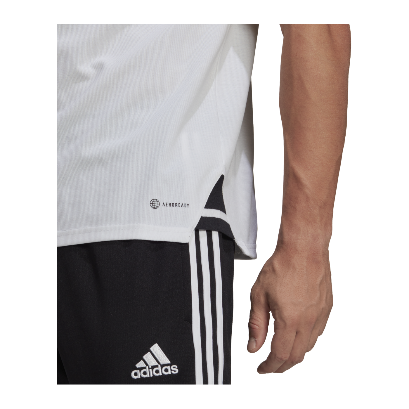 adidas Condivo 22 Poloshirt Weiss Schwarz