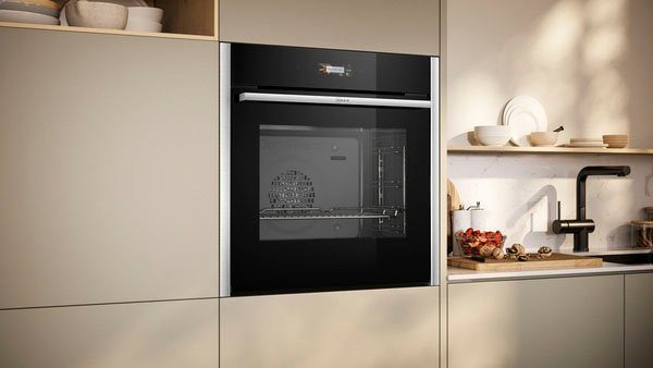 NEFF Einbaubackofen N 70 B24CR31N0, mit Teleskopauszug nachrüstbar, Hydrolyse