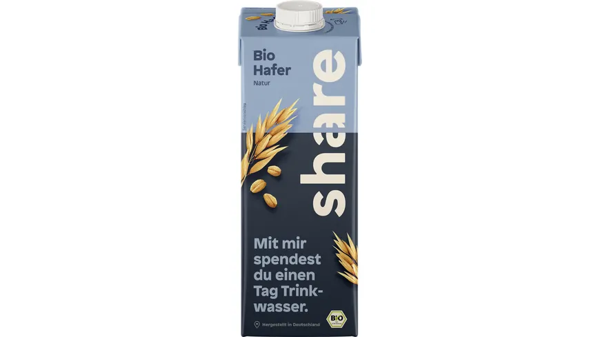 share Bio Haferdrink, ultrahocherhitzt 1 l