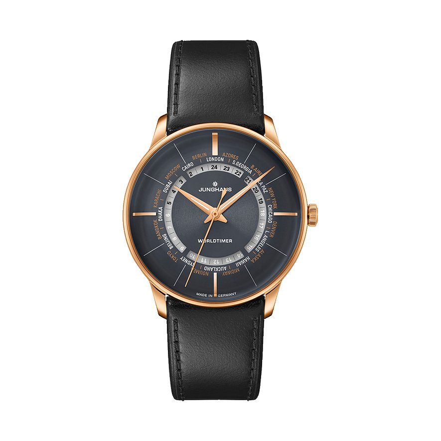 Junghans Herrenuhr Meister Worldtimer