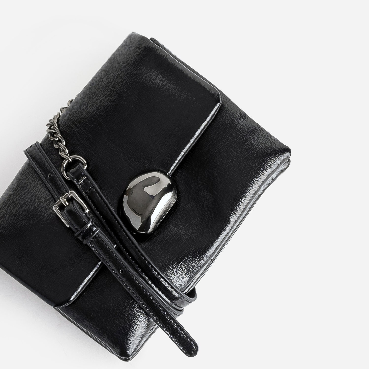 Sac à main TEXTO noir à 3 compartiments