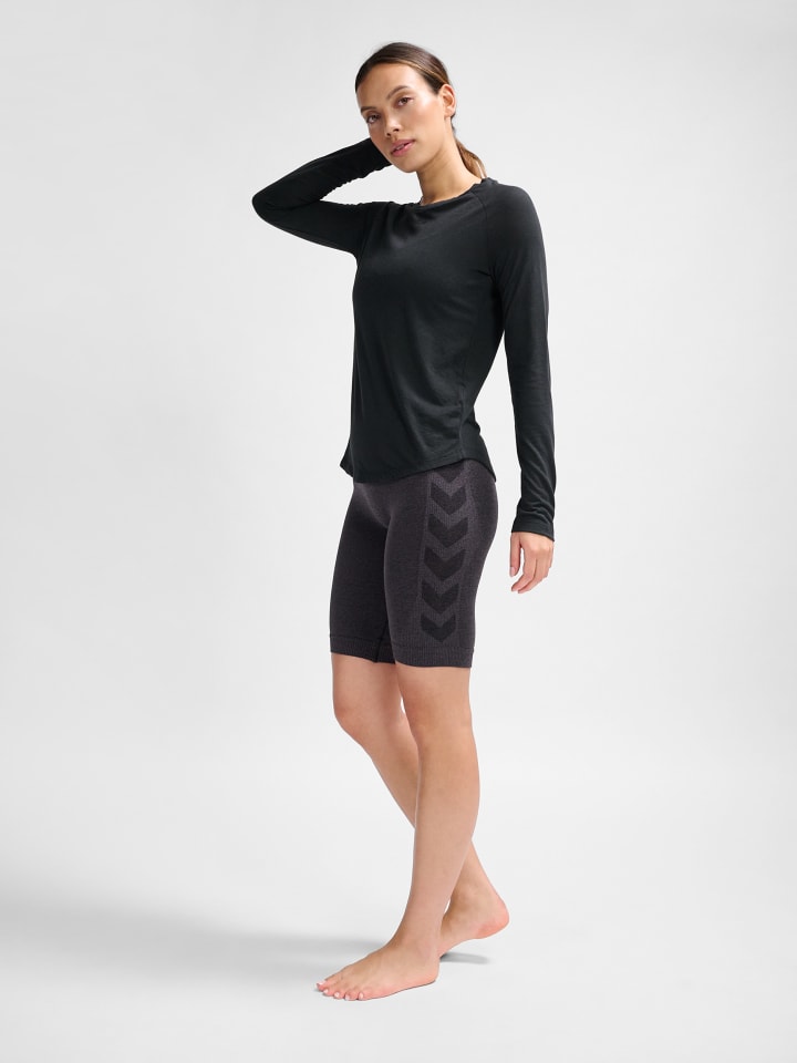 Hummel Hummel T-Shirt Raglanärmel Hmlmt Vanja Multisport Damen in BLACK günstig kaufen S