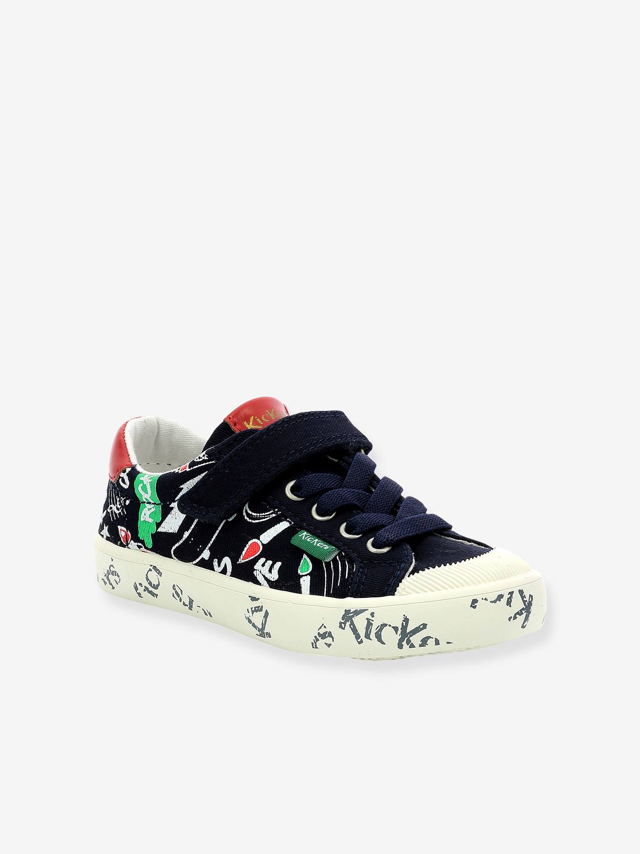 Baskets sneakers garçon Gody Gold KICKERS® marine street