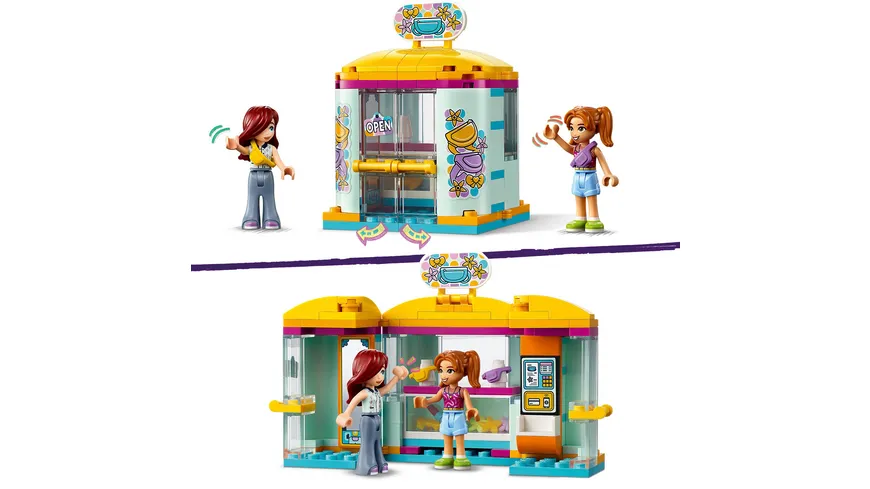LEGO Friends 42608 Mini-Boutique, Spielzeug-Laden für Mädchen und Jungen