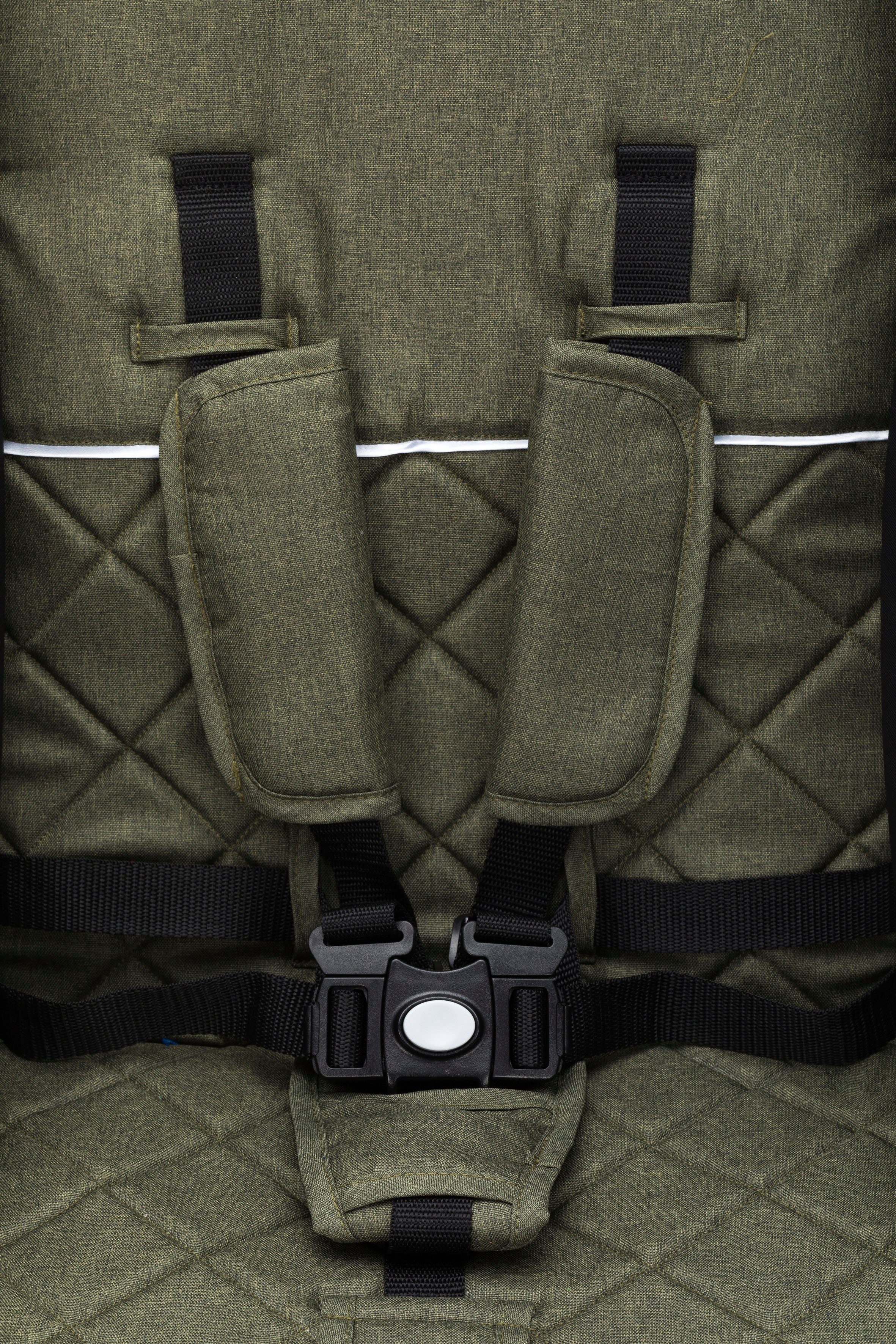 Fillikid Kinder-Buggy Styler Elite, oliv melange