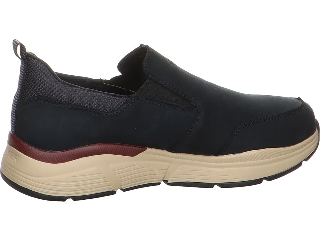 RIEKER Freizeit Schnürer blau HWK Herren Halbschuhe