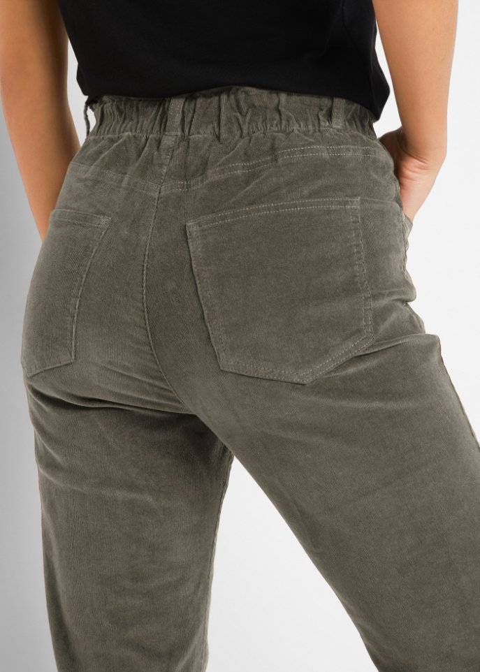 Cordjeans mit Bio-Baumwolle