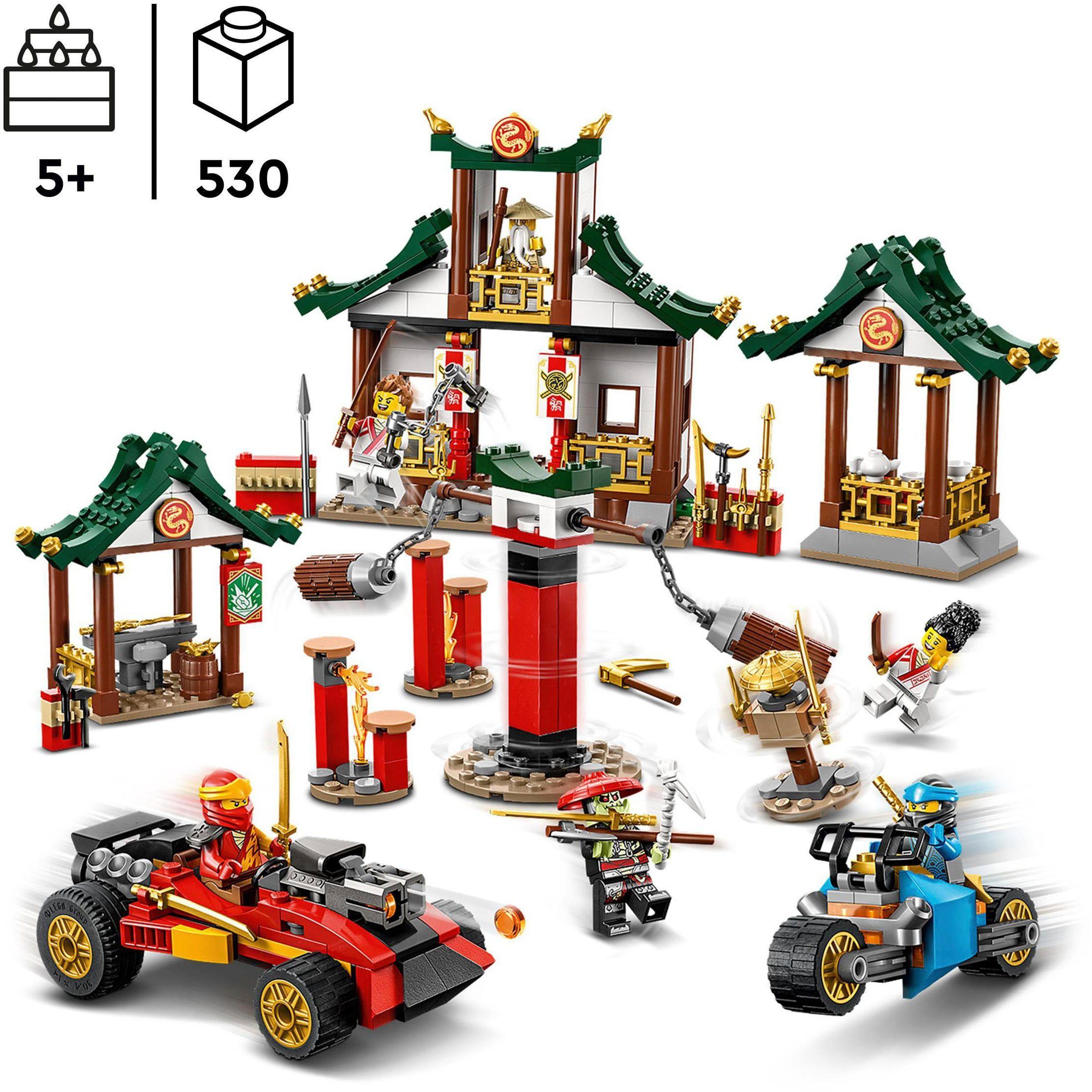 LEGO® Konstruktionsspielsteine Kreative Ninja Steinebox (71787), LEGO® NINJAGO, (530 St), Made in Europe