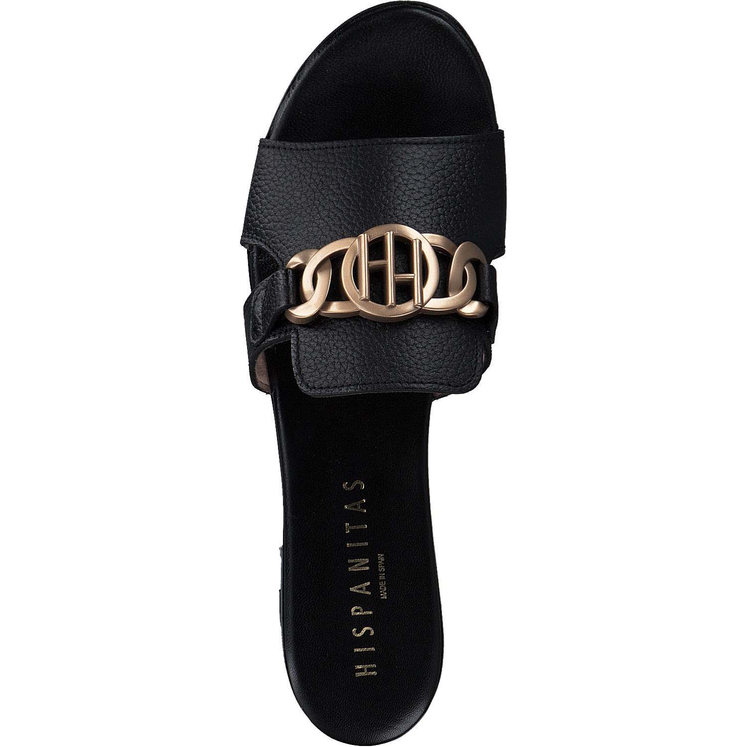 Hispanitas Schuhe Lena HV243268, Plateau-Pantoletten, Damen, Schwarz
