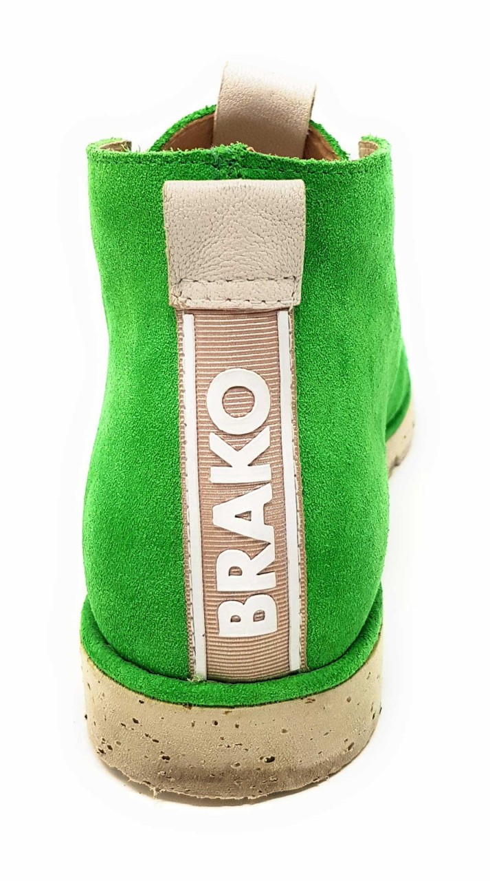 BRAKO Schnür-Stiefeletten grün