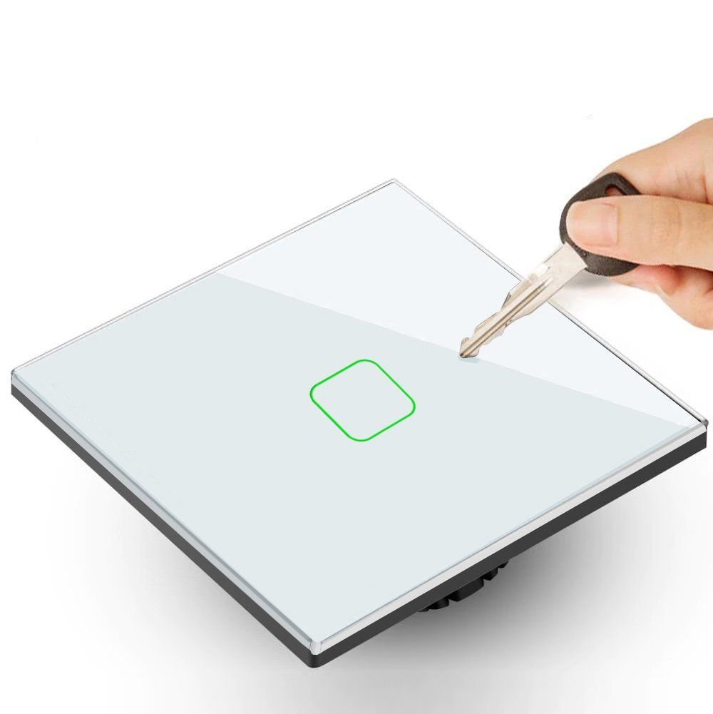 Maclean Lichtschalter, Wechselschalter mit Touch-Steuerung; inkl. LED-Adapter