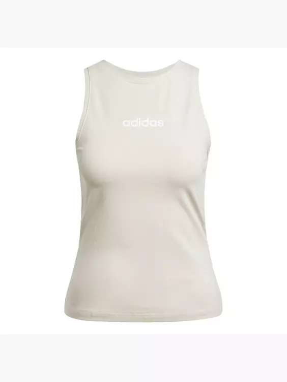 adidas Essentials Linear Slim Cotton Tanktop