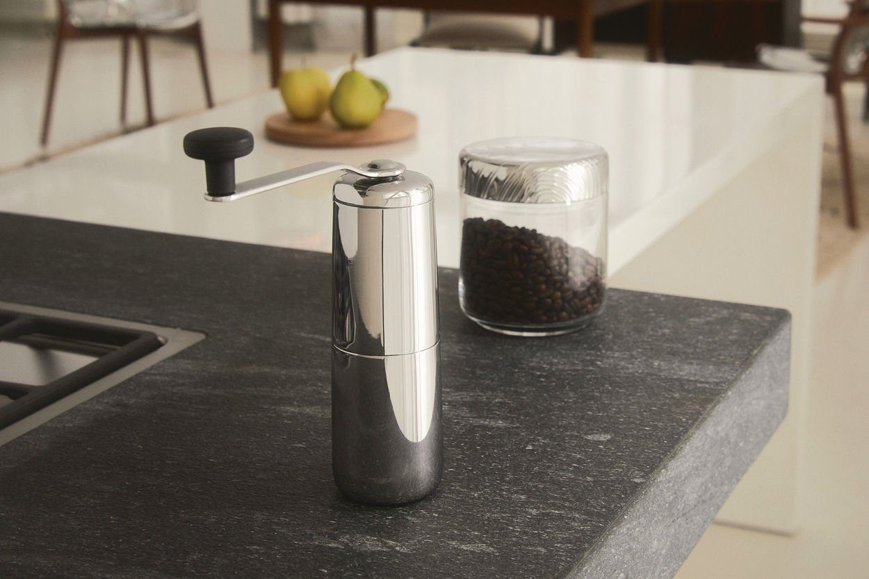 Alessi Kaffeemühle KT01SET Slow Coffee Set, Kaffeemühle und Kaffeekaraffe