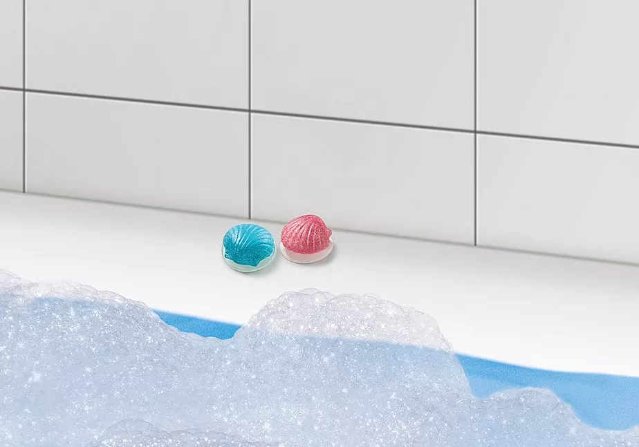 Unterwasser-Tierpflege der Meeresbewohner