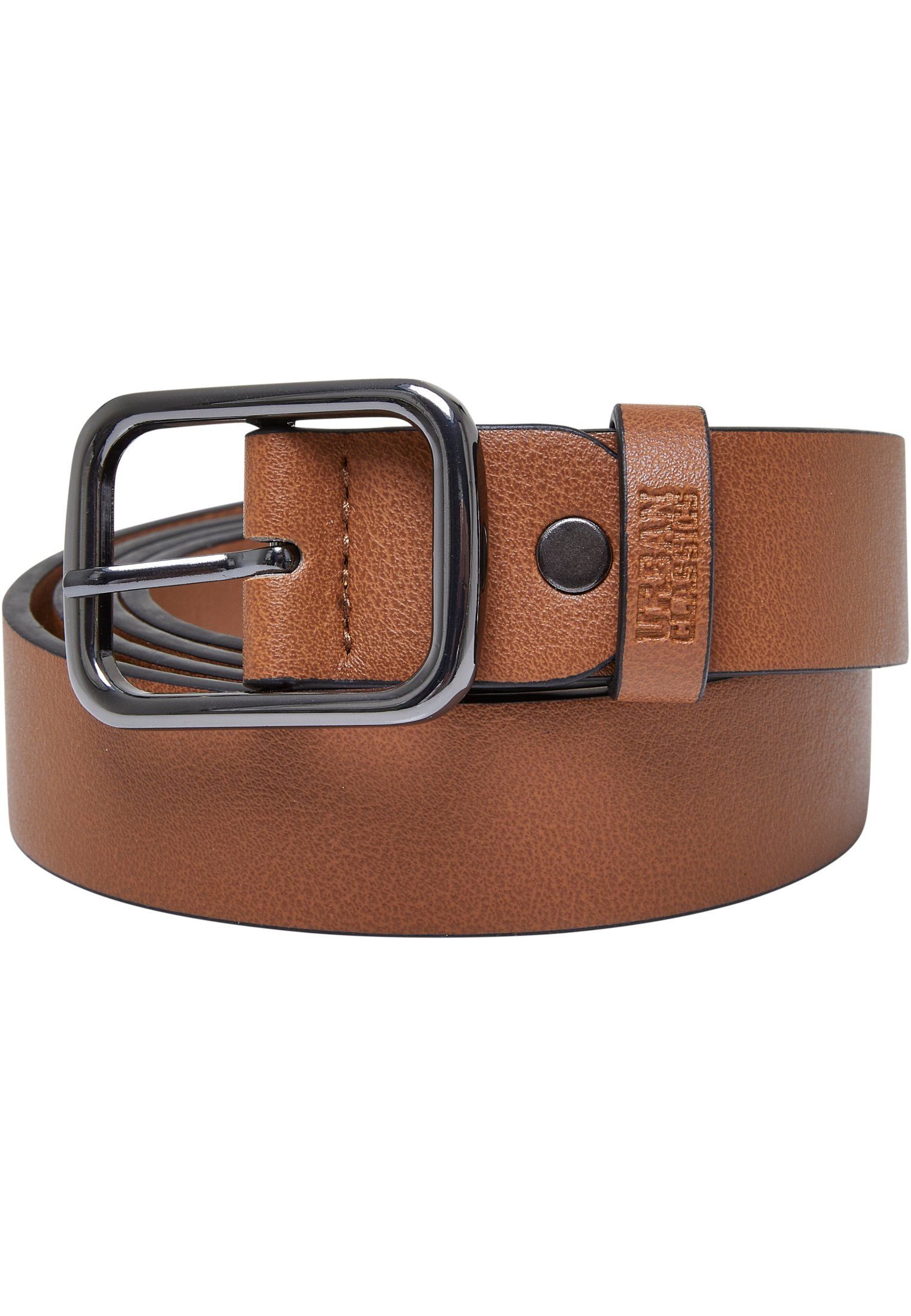 URBAN CLASSICS Hüftgürtel Accessoires Synthetic Leather Thorn Buckle Business Belt