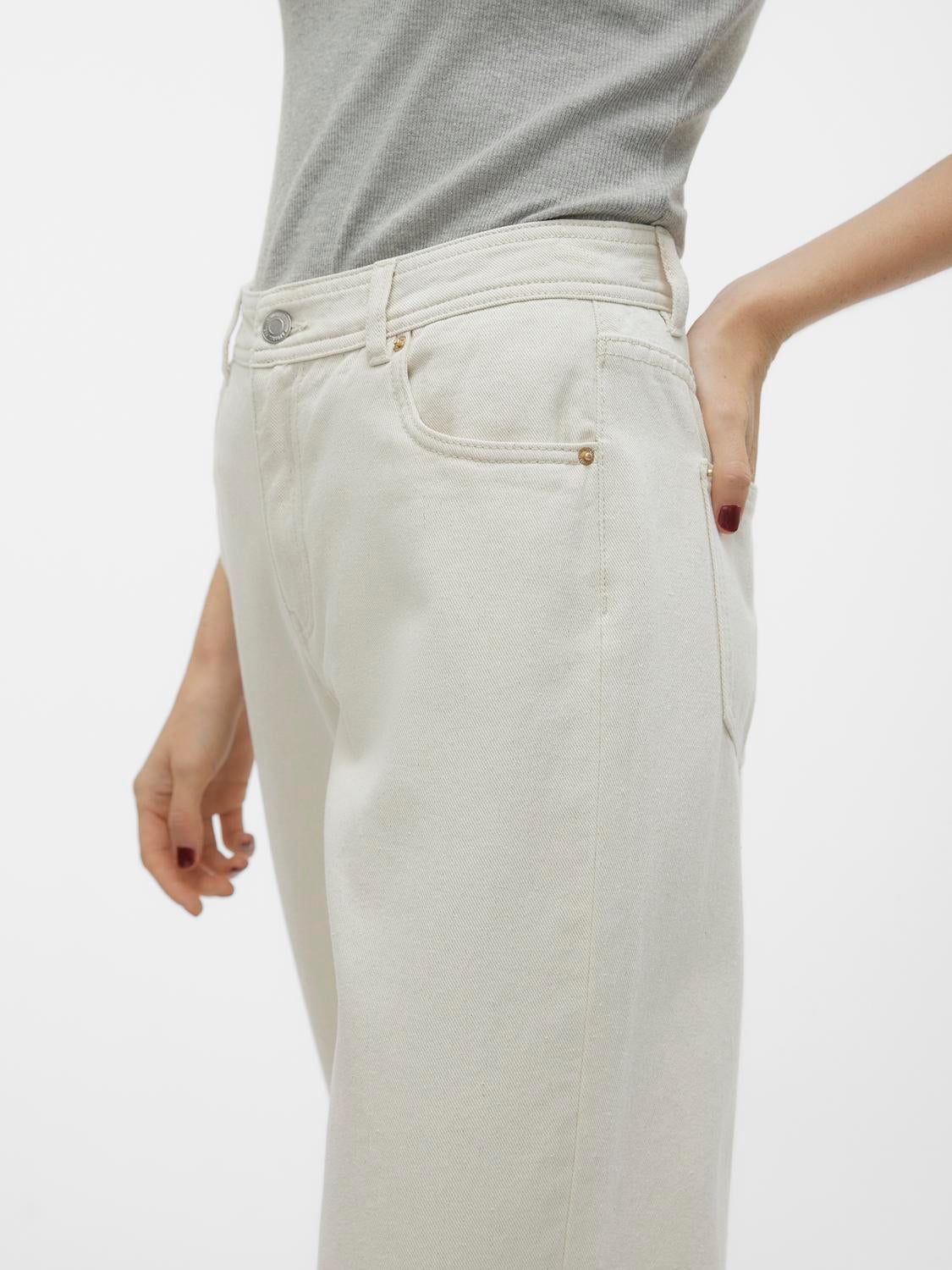 VMEVELYN Niedrige Taille Locker geschnitten Jeans