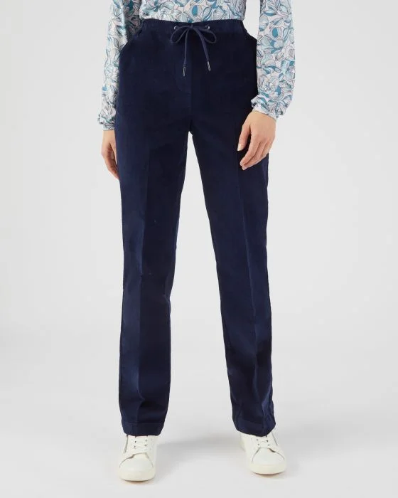 Pantalon enfilable velours