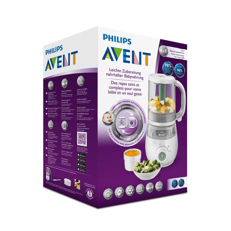 Robot cuiseur-mixeur 4-EN-1 Avent