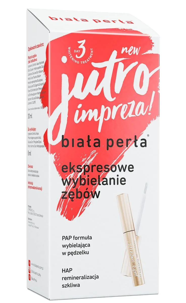 White Pearl Express set za izbjeljivanje zuba pasta za zube + gel