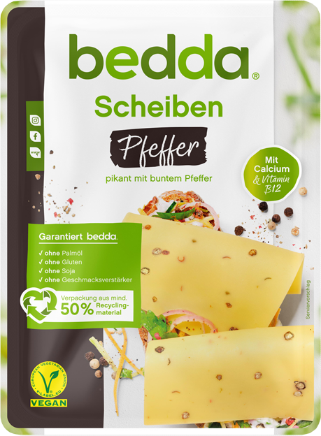 Bedda Scheiben Pfeffer vegan
