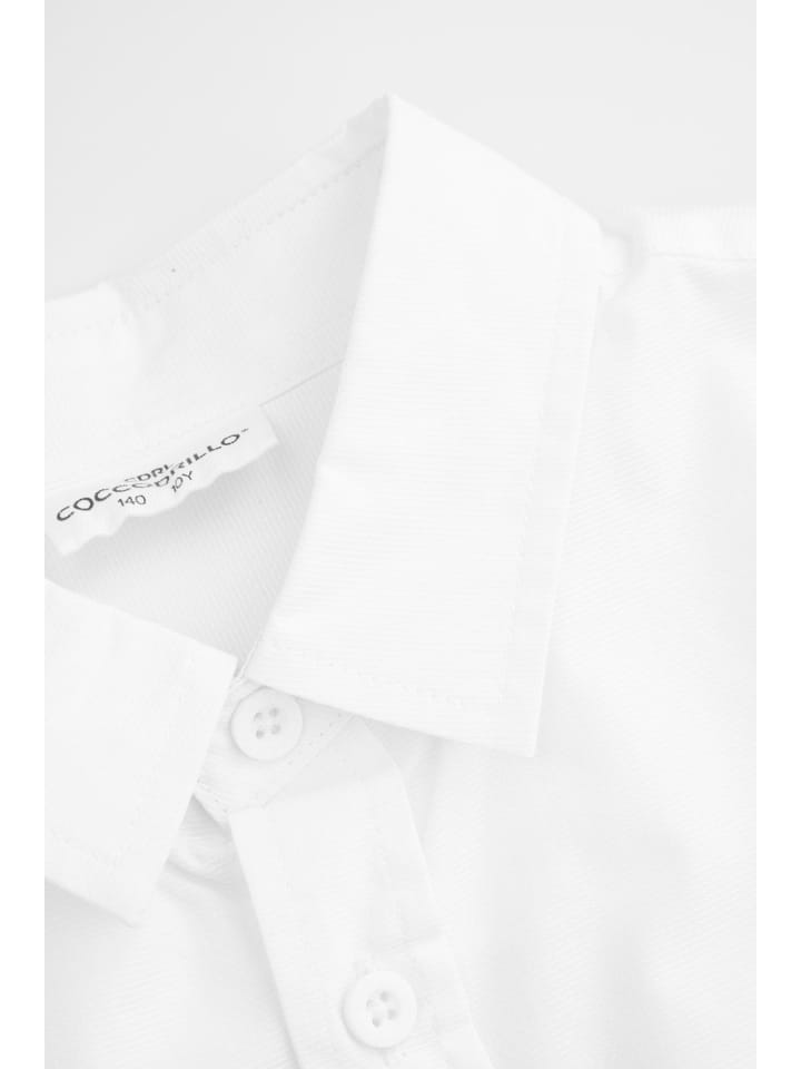 Coccodrillo Kurzarmhemd in weiß günstig kaufen